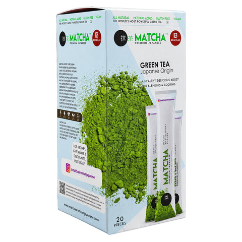 Çilek Aromalı Matcha Yeşil Çay 160g