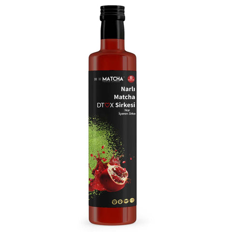 Bilge İlaç Narlı Matcha Sirkesi 250ml D-tox detoks ürünü