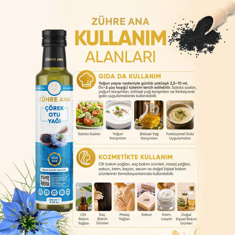 Soğuk Sıkım Çörek Otu Yağı - görsel 4