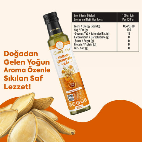 Soğuk Sıkım Kabak Çekirdeği Yağı - görsel 2