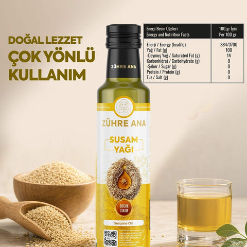 Soğuk Sıkım Susam Yağı - görsel 5