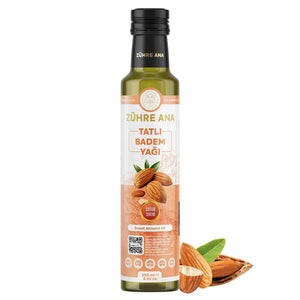 Soğuk Sıkım Tatlı Badem Yağı 250ml