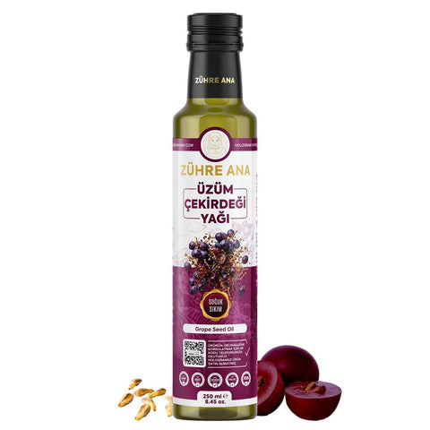 Soğuk Sıkım Üzüm Çekirdeği Yağı 250ml