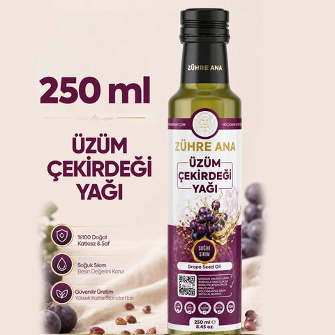 Soğuk Sıkım Üzüm Çekirdeği Yağı - görsel 3