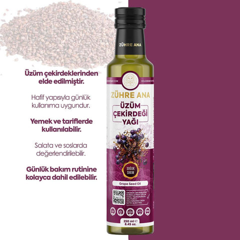 Soğuk Sıkım Üzüm Çekirdeği Yağı - görsel 5