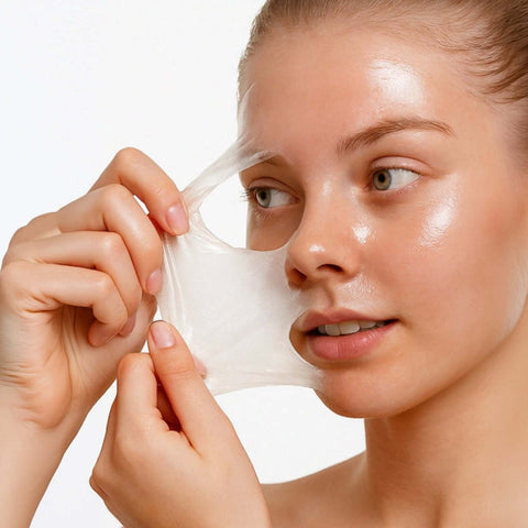 kollagen maske kullanım yüz için peel off maske
