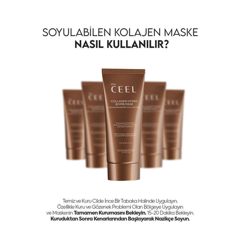 kollagen maske set the ceel collagen hydro bomb mask