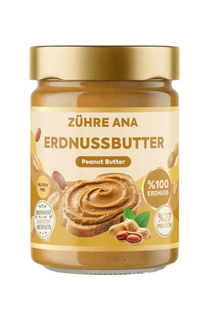 Zühre Ana Şeker İlavesiz %100 Fıstık Ezmesi