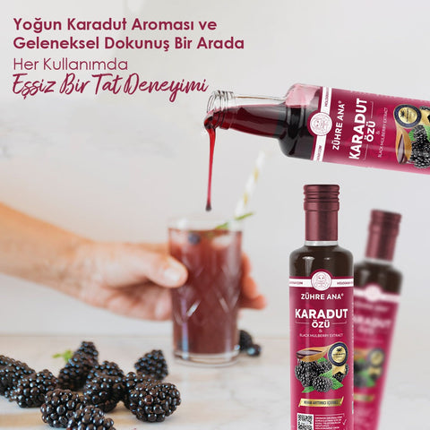 Zühre Ana Karadut Özü 670g İkili Avantaj Paketi 2x670g doğal karadut konsantresi
