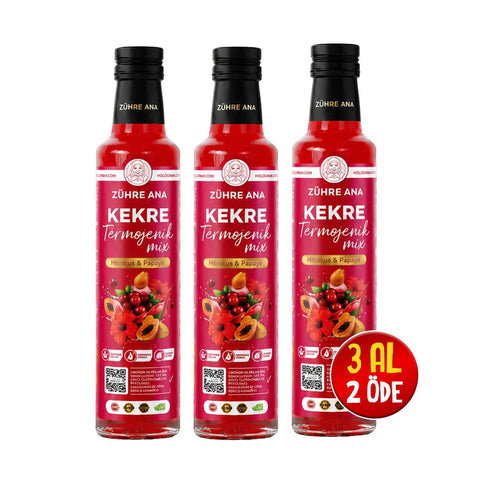 Zühre Ana Kekre Termojenik Mix içecek konsantresı 3 Al 2 Öde kampanyası