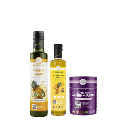 Zühre Ana Set – Form Macunu, Bromelain Şurubu ve Ananas Sirkesi