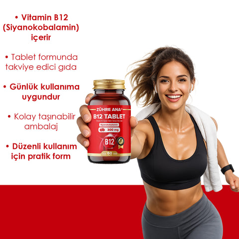 Zühre Ana Vitamin B12 Tablet